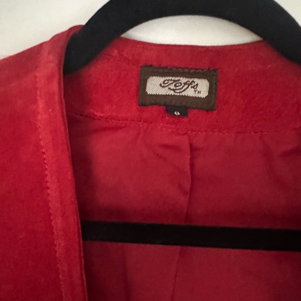 Red Women's Jacket - Picture 2 of 8